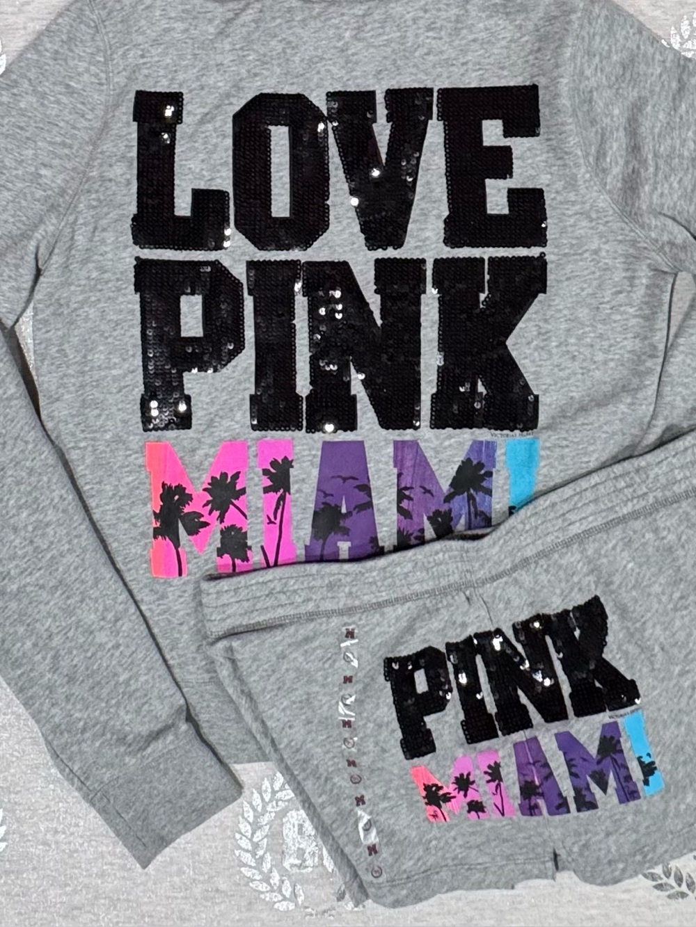VS PINK VINTAGE BLING MIAMI SET NWT